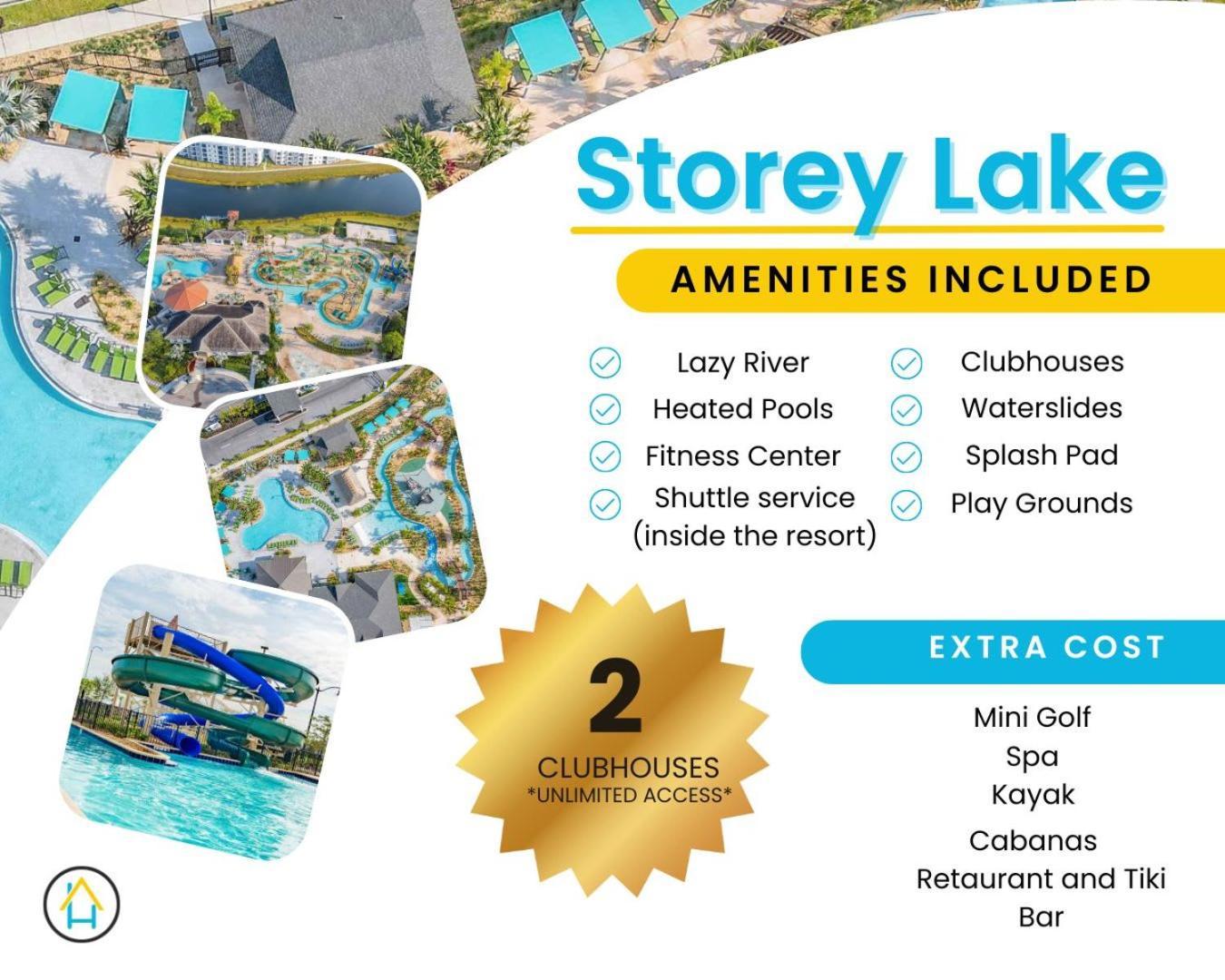 Cute Lakeview 2Br Condo With 2 Clubhouses 基西米 外观 照片
